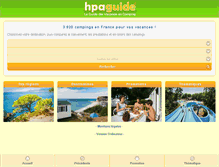 Tablet Screenshot of camping.hpaguide.com